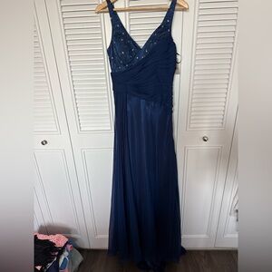 New navy formal dress